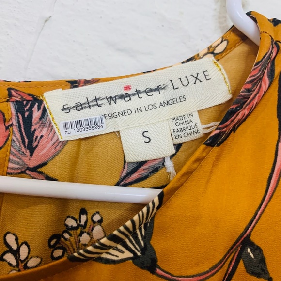 NWOT Saltwater Luxe Kel Midi Dress - Picture 5 of 5